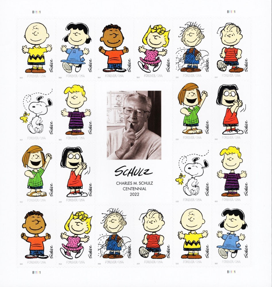 Charles M. Schulz Forever Stamps