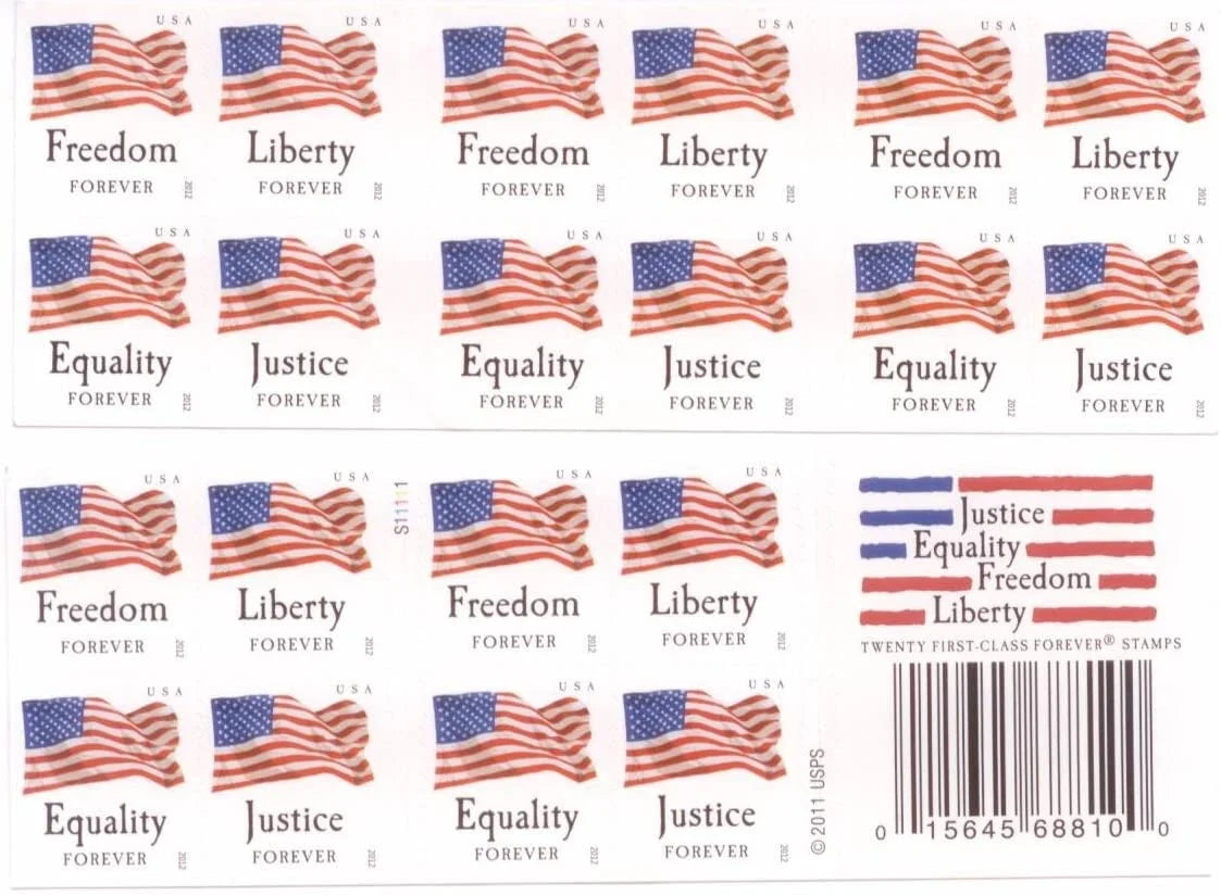 2012 Four Flags Forever Forever Stamps