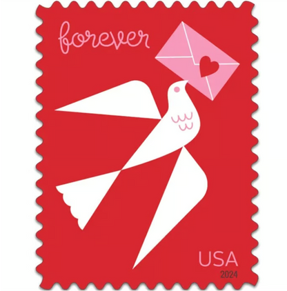 2024 Love Forever First Class Postage Stamps