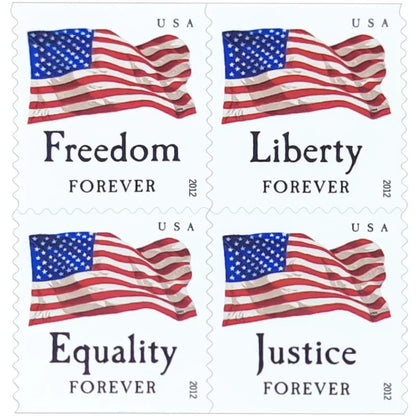 2012 Four Flags Forever Forever Stamps