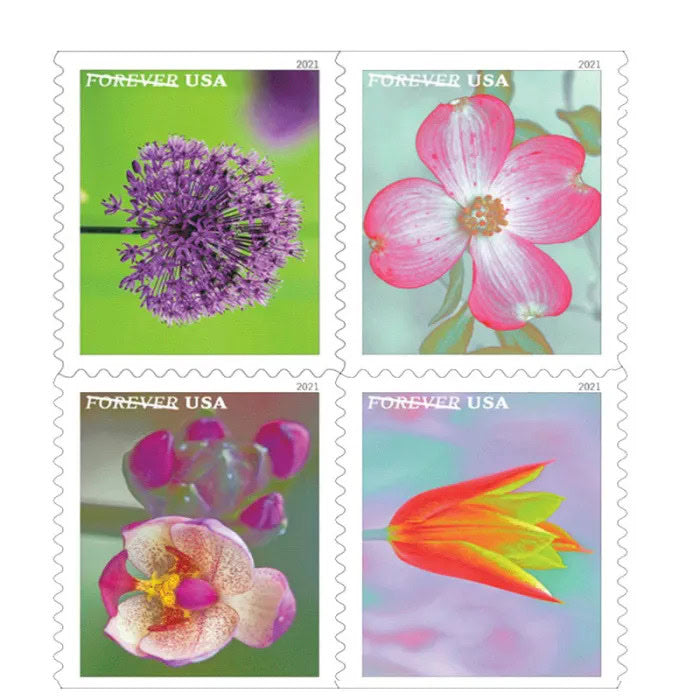 Garden Beauty Forever First Class Postage Stamps