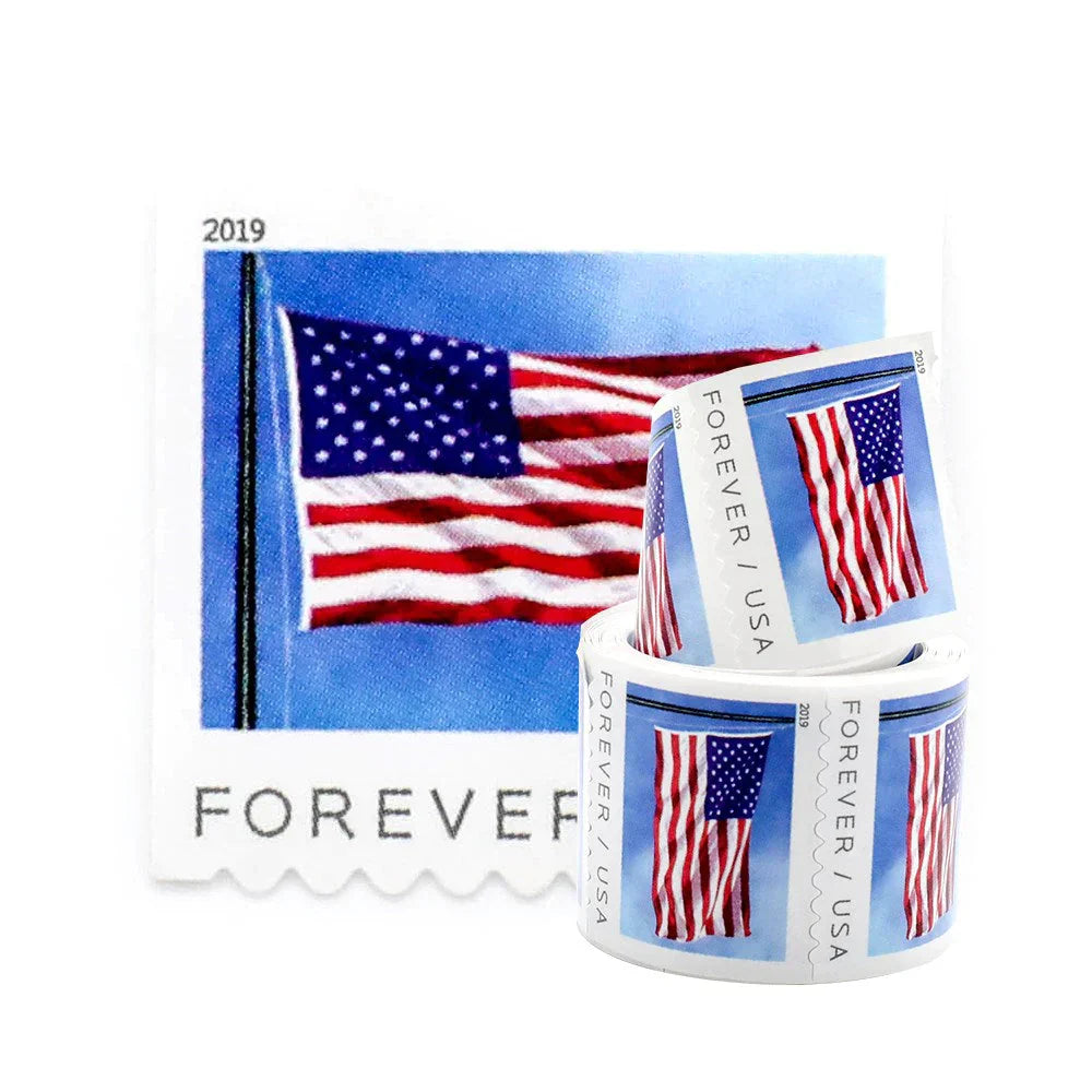 Highly Recommended: $149 for 10 Rolls(1000pcs) – 2017/2018/2019/2022 Flag