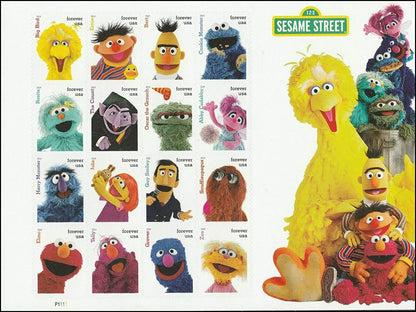 Sesame Street Forever Stamps