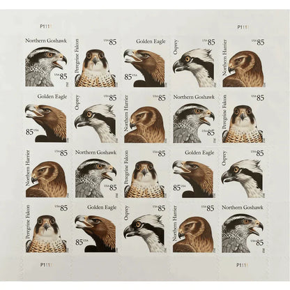 2012 U.S. Birds of Prey First Class Postage Stamps